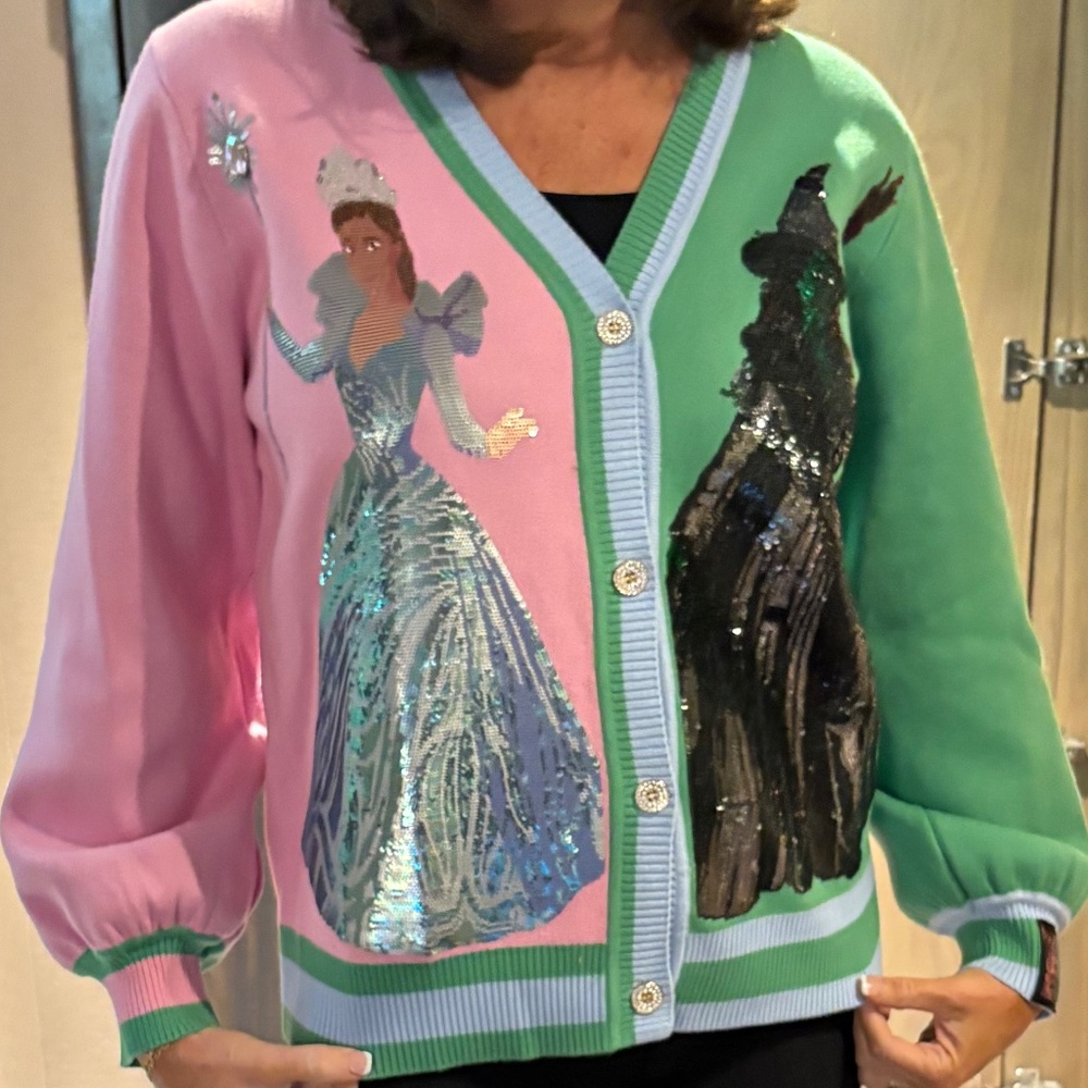 Queen of Sparkles Wicked Cardigan - like NEW - ONLY WORN ONCE!